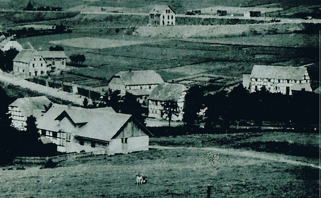 Blick auf Gleidorf im Jahr 1892