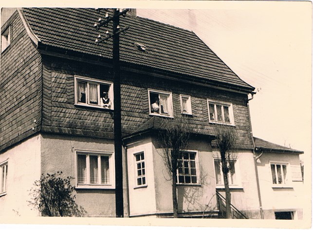 Haus Daus vor dem Abriss 1967