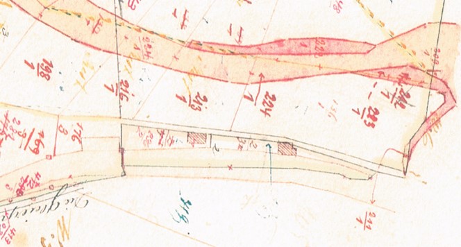 Katasterkarte ca. 1860 bis vor 1899