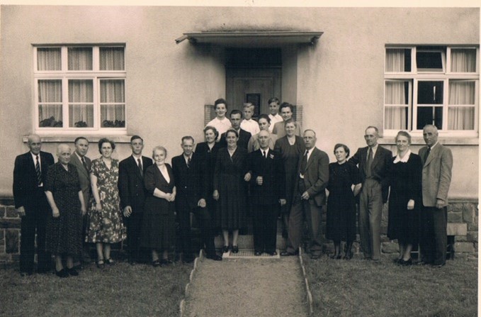 Silberhochzeit ca. 1951 im Haus Josef Schauerte